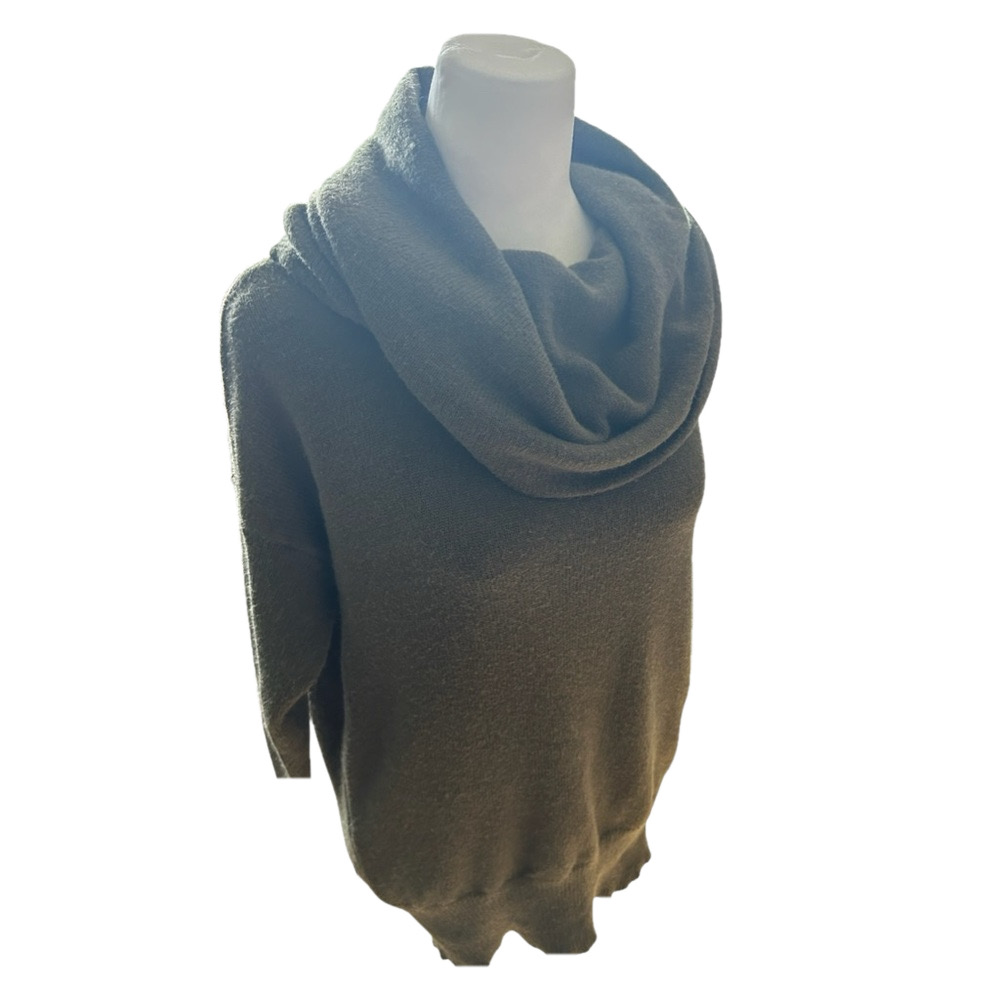 Lifestyle Green Cowl Neck Sweater Women's Size Small